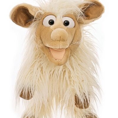 La oveja Lucy W114 / marioneta de mano / animales de juguete de mano
