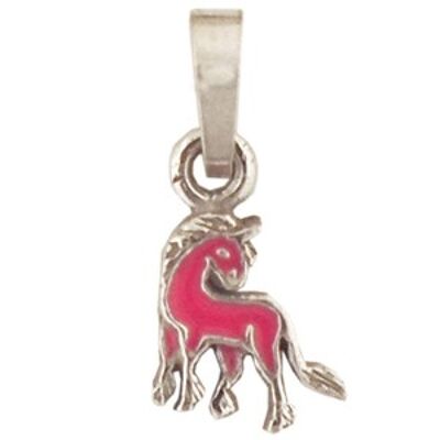 Einhorn Anhänger rosa 925 Silber