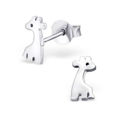 Ohrstecker Giraffe 925 Silber