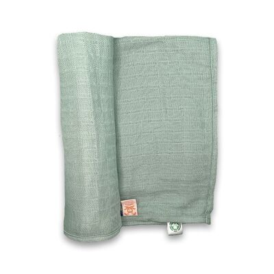 Maxi Organic Cotton Swaddle Green