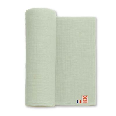 Maxi fascia in cotone biologico verde