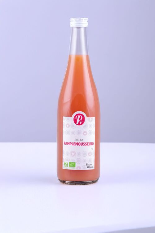 Jus de fruits - Pur Jus de Pamplemousse Bio - 74cl - E403
