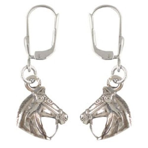 Ohrhänger Pferdekopf 925 Silber