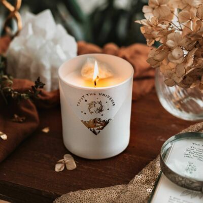 TRUST THE UNIVERSE INTENTION CANDLE