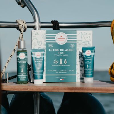 ⚓️ Le Marsouin Trio organic face care set