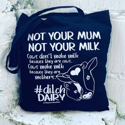 No eres mamá, no es tu leche - Bolsa de tela