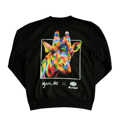 A.S. Africa Giraffe Sweatshirt (Black)