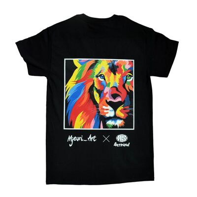 A.S. Africa Lion T-shirt (Black)