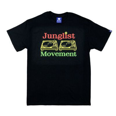 Jah-List Movement Teeshirt (Black)