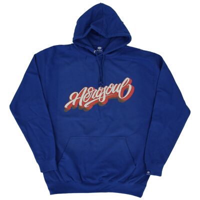 Aero-Script Hoodie (Royal Blue)