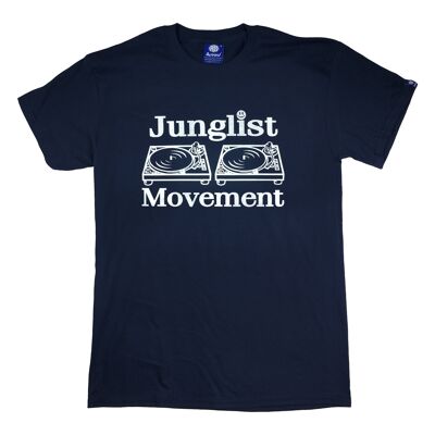 Junglist Movement T-shirt (Navy)