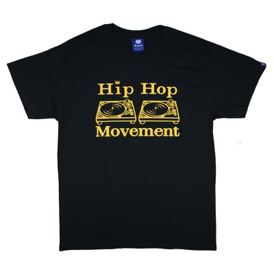Hip Hop Movement Teeshirt (Yellow/Black)