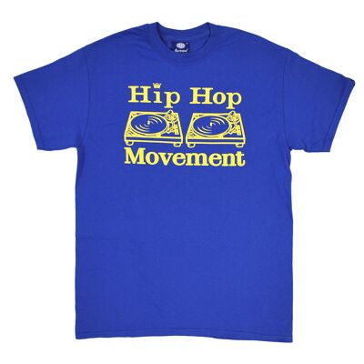 Hip Hop Movement Teeshirt (Royal Blue)