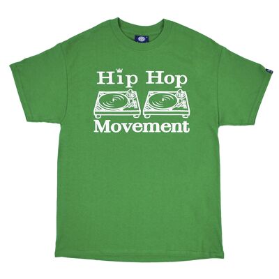 Hip Hop Movement Teeshirt (Irish Green )