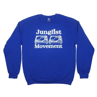 Junglist Movement - Heavyweight Sweatshirt (Royal)