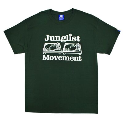 Junglist Movement T-shirt (Forest Green)