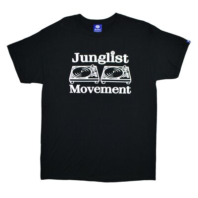 Junglist Movement T-shirt (Black)