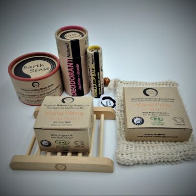 Gift Set - For Her - Jasmine, Ylang Ylang & Tangerine - 1 piece - 100% paper packaging