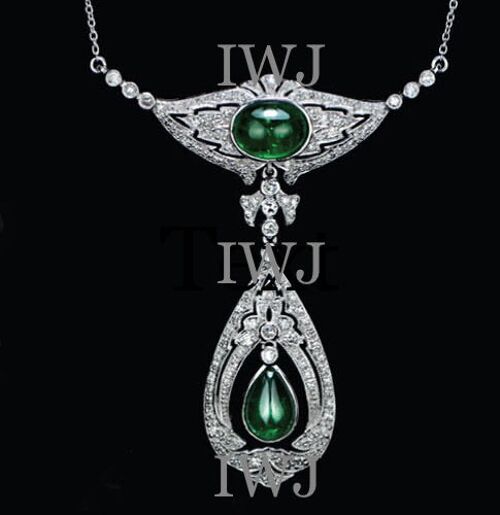 18ct Emerald and diamond