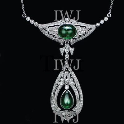 18ct Emerald and diamond