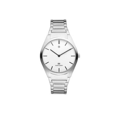 Montre pour femme en acier inoxydable de conception danoise.