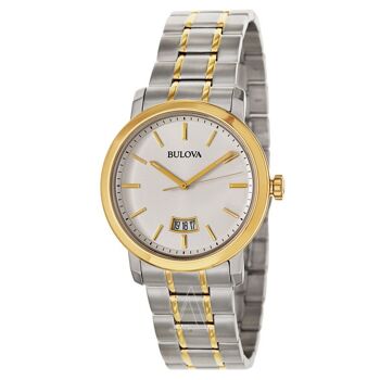 Montre homme en acier inoxydable Bulova