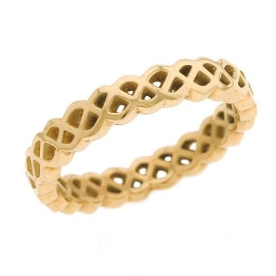 Anillo de oro de 9 ct.