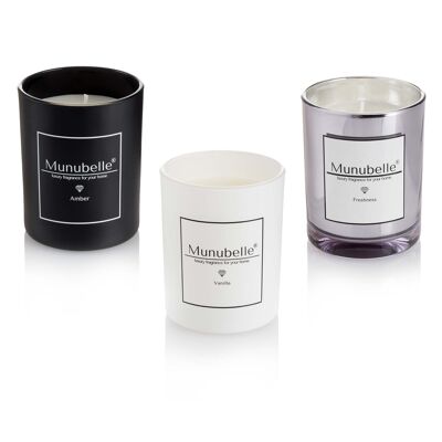 MUNUBELLE® scented candle made of vegan wax » COLLECTION 2021 «