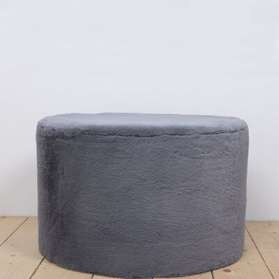 Pouffe large Koala grey