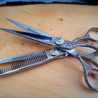 Sternsteiger Samurai Flower hair shears Set