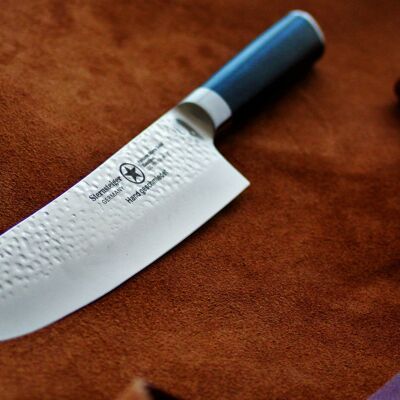 Sternsteiger hand hammered Santoku knife