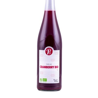 Pure Organic Cranberry Juice - 74cl