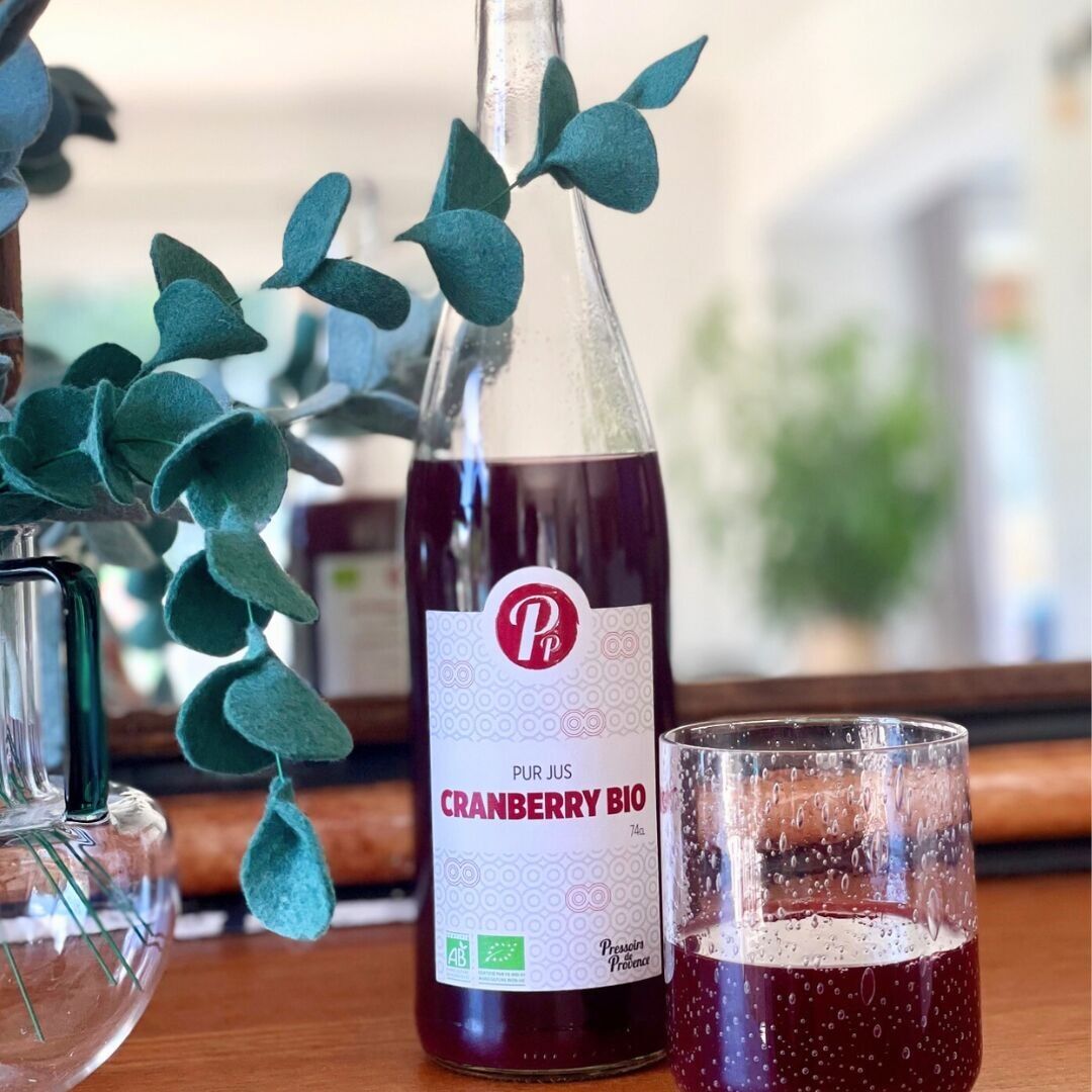 Fruchtsaft – Reiner Bio-Cranberry-Saft – 74 cl – E409