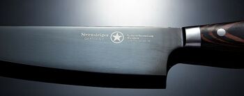 Couteau de chef Sternsteiger Titanium Series 8"/20 cm + couteau d'office 3,5"/10 cm 2