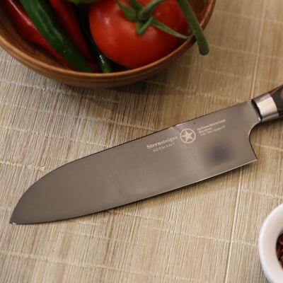 Sternsteiger Titanium Series 7"/18cm Santoku Knife