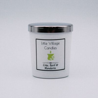 Lime, Basil & Mandarin Mini Candle