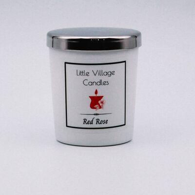 Red Rose Mini Candle