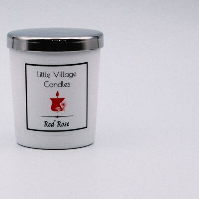 Red Rose Mini Candle