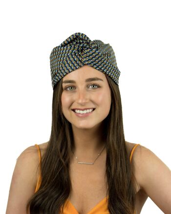 Turban Soie Vintage Island - Medium 3