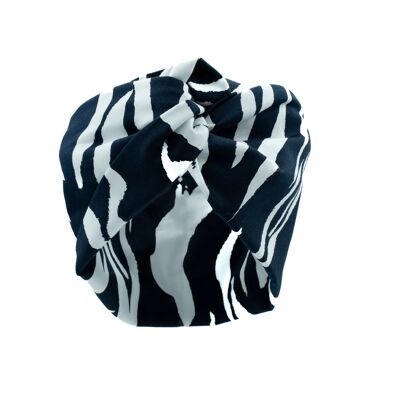 Turban Coton Zebra - Large