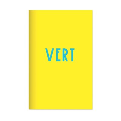 Carnet * vert