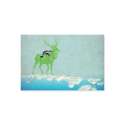 POSTCARD * DEER