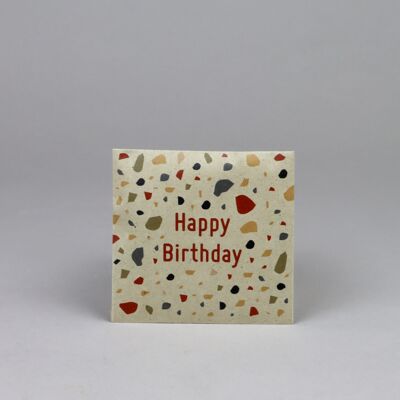 Seeds for bees - Happy Birthday (Terrazzo)