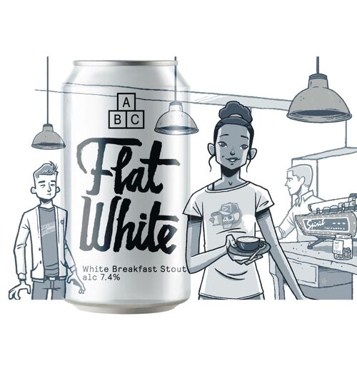 Flat White - 7.4% White Breakfast Stout
