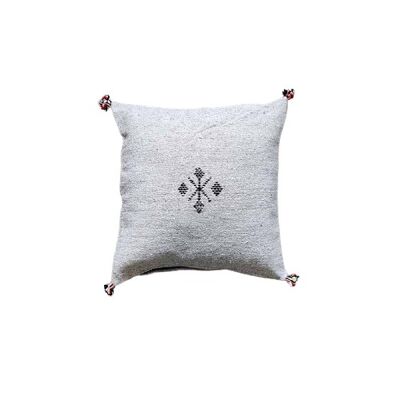Light gray Berber cushion