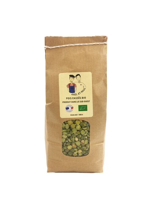 Pois cassés bio Sac 500g