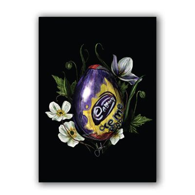Creme Egg Art Print
