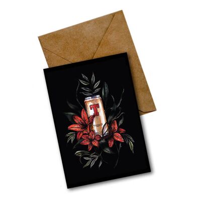 LAGER CAN CARTOLINA D'AUGURI SCOZZESI
