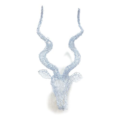 White Kudu Head, Wall Decorations