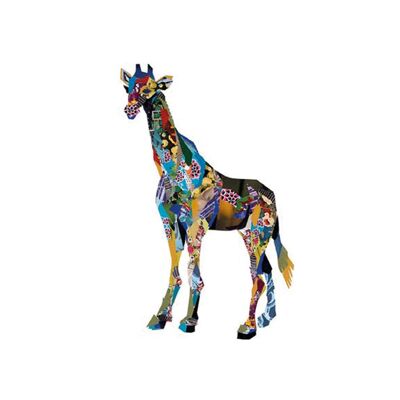 Stampa-Collage | Giraffe - A5 (21x14,5 cm)